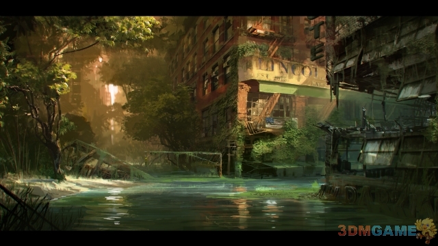 末世感强烈!《孤岛危机3》最新游戏艺术原画公