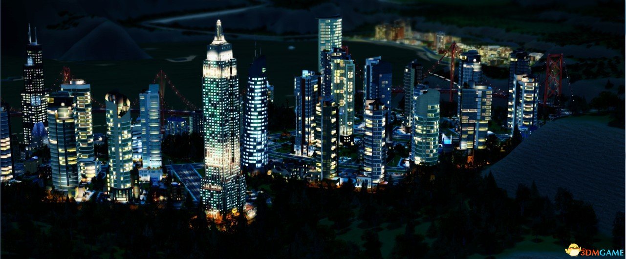模拟城市5玩家作品分享山顶娱乐城美图欣赏_