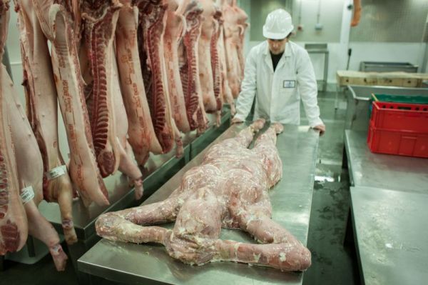 曾报道的capcom在英国"贩卖人肉"为《生化危机6》造势的照片,可以看出