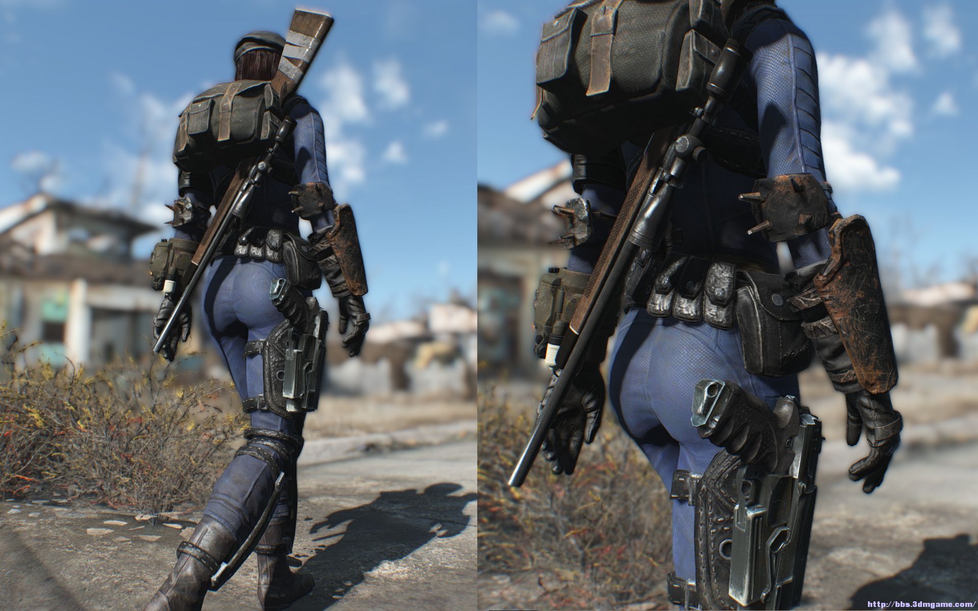 Visible weapon holster fallout 4 фото 7