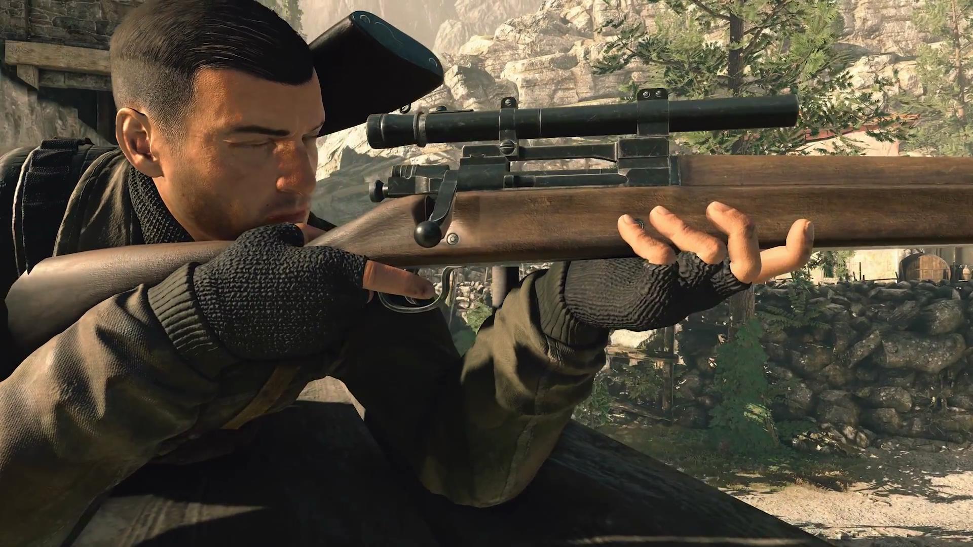Снайпер 4 игра на компьютер. Sniper Elite 4 от первого лица.